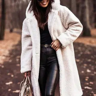 Sydney | Women's Faux Fur Hooded Winter Coat Elvorah