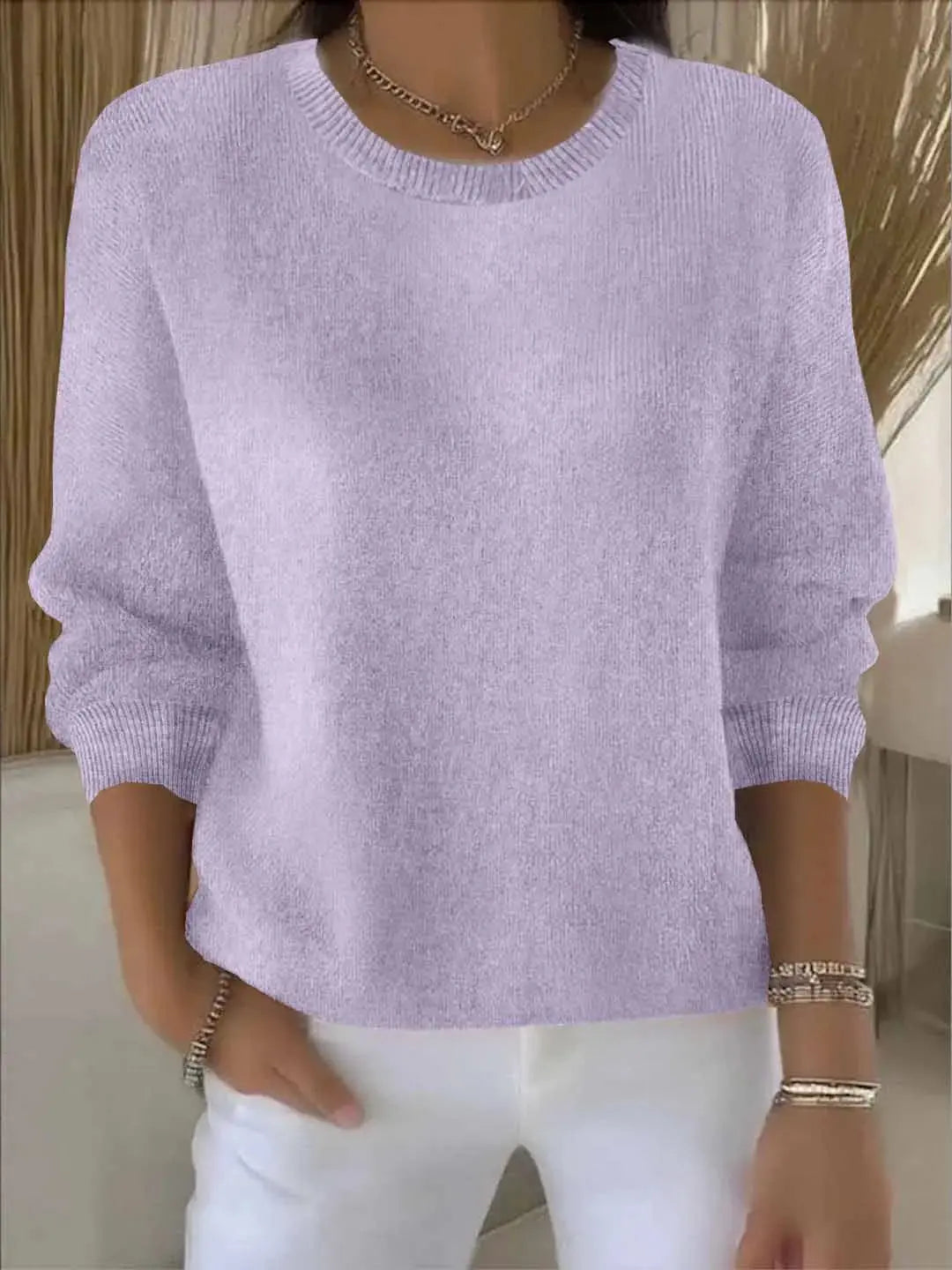 Daisy | Women’s Spring Comfortable Loose-Fit Sweater Elvorah