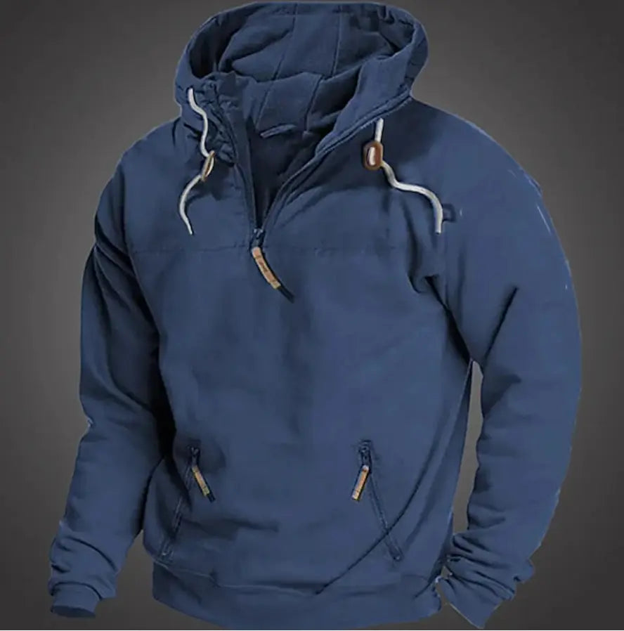 Doug | Men’s Casual Long Sleeve Hoodie Elvorah