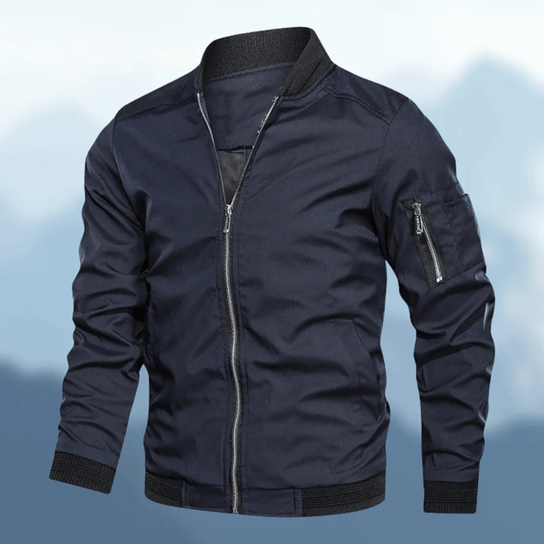 Adam | Trendige Slim Fit Bomberjacke für Herren