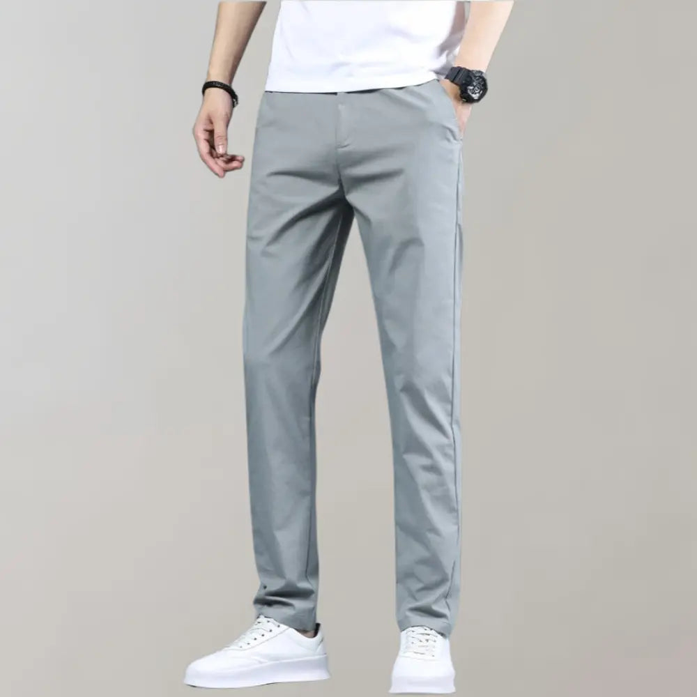 Derek | Men’s Comfortable Slim-Fit Casual Pants Elvorah