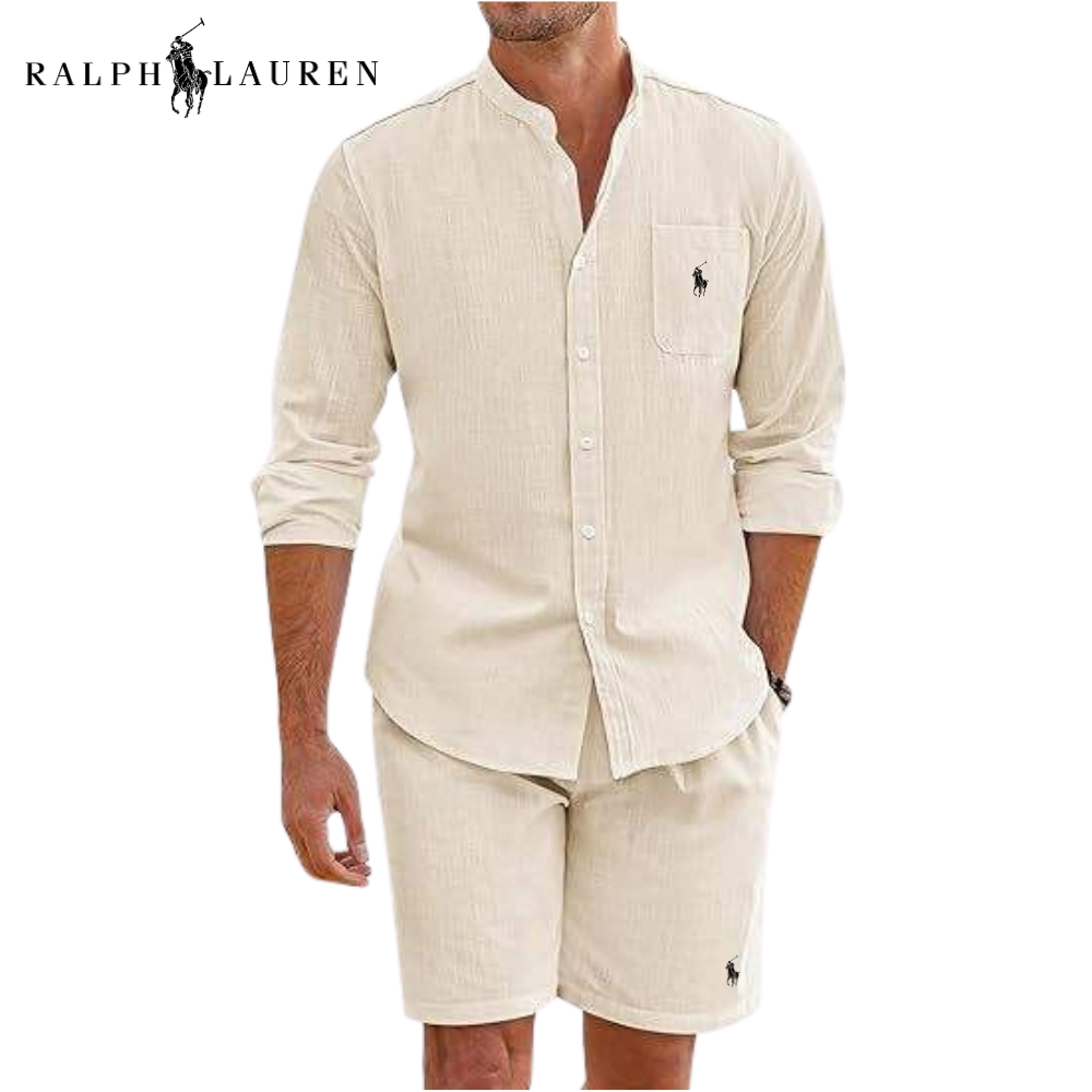 Das Sommer-Essential™ | Leichtes Hemd- und Short-Set