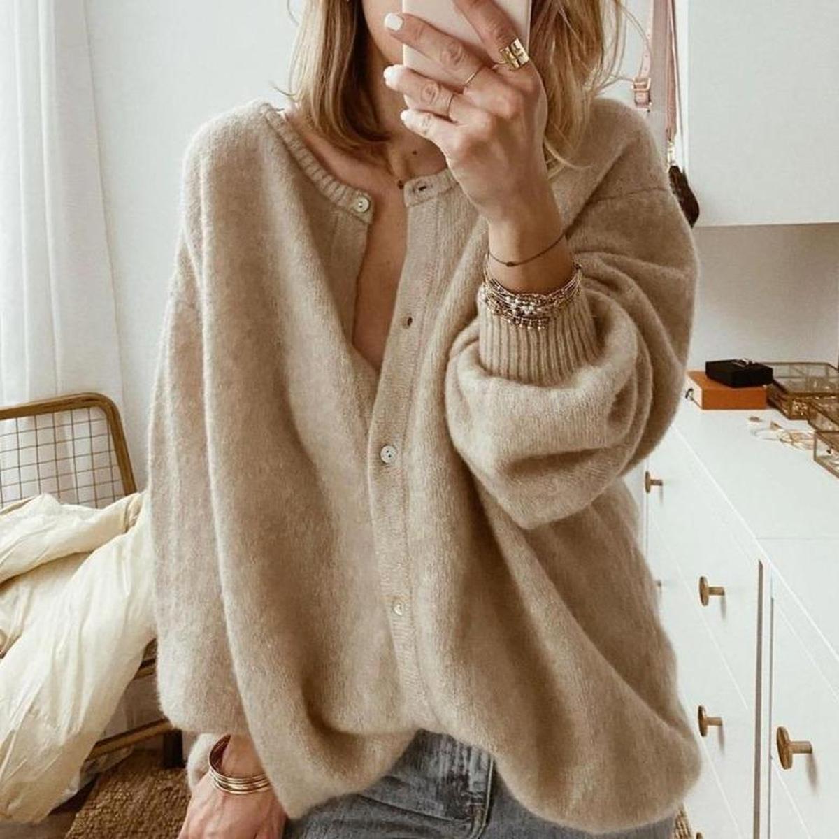 Grace | Gemütlicher Strick-Cardigan mit Knöpfen für Damen