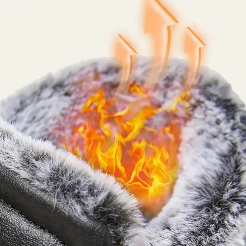 Faux Fur Ankle Boots for Women – Stylish & Warm