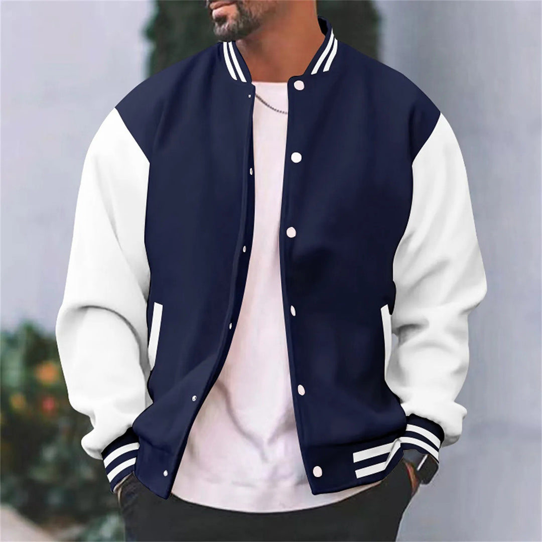 Timothy | Retro College Jacke im Letterman-Stil für Herren