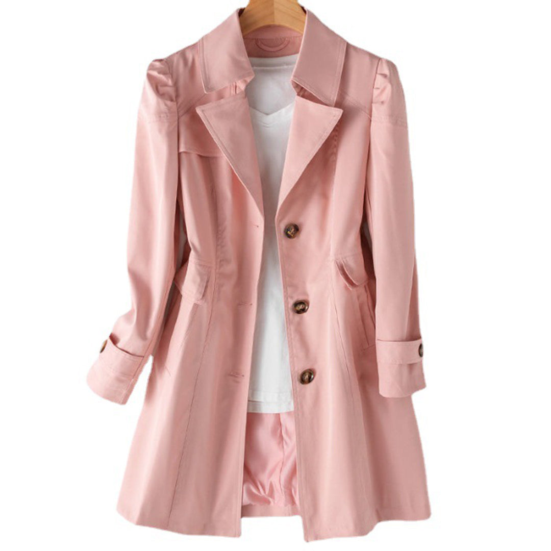 Claire | Klassischer zweireihiger Trenchcoat für Damen