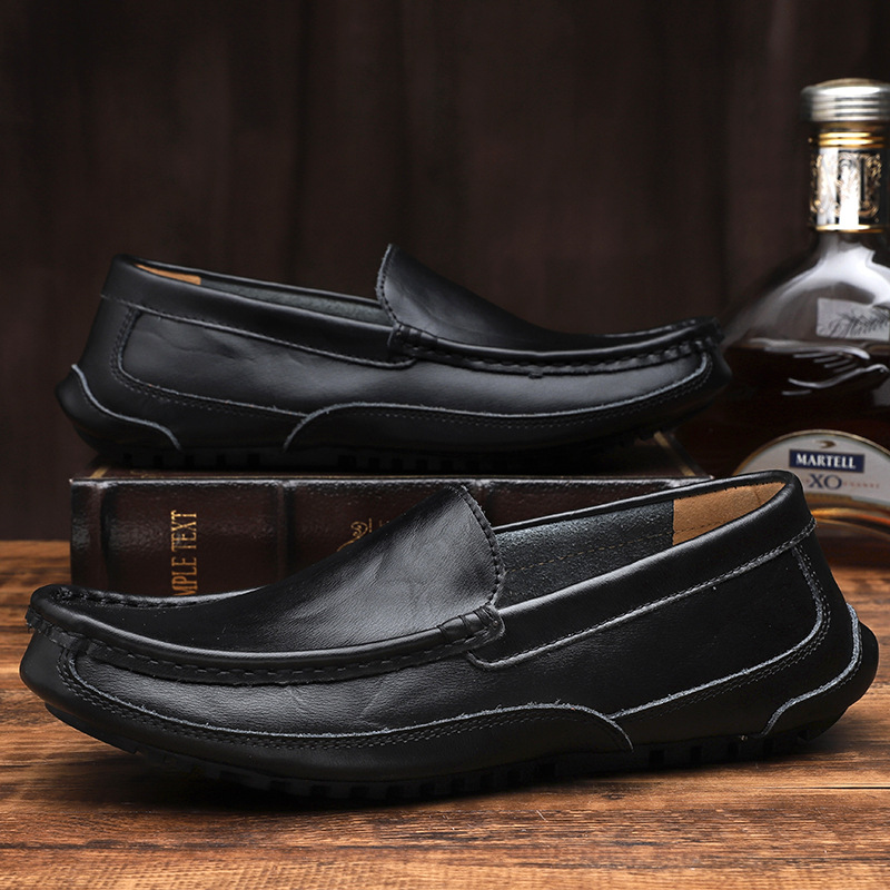 Veneto Italian Leather Loafers Elvorah