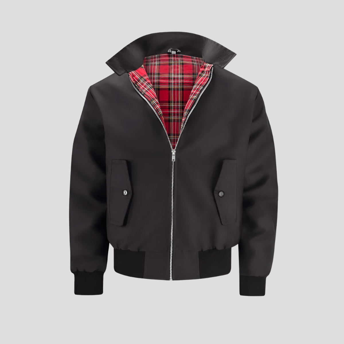 Joe | Bomberjacke für Herren mit klassischem Karofutter