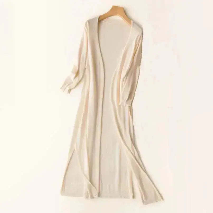 Danielle | Women’s Casual Relaxed Fit Long Cardigan Elvorah