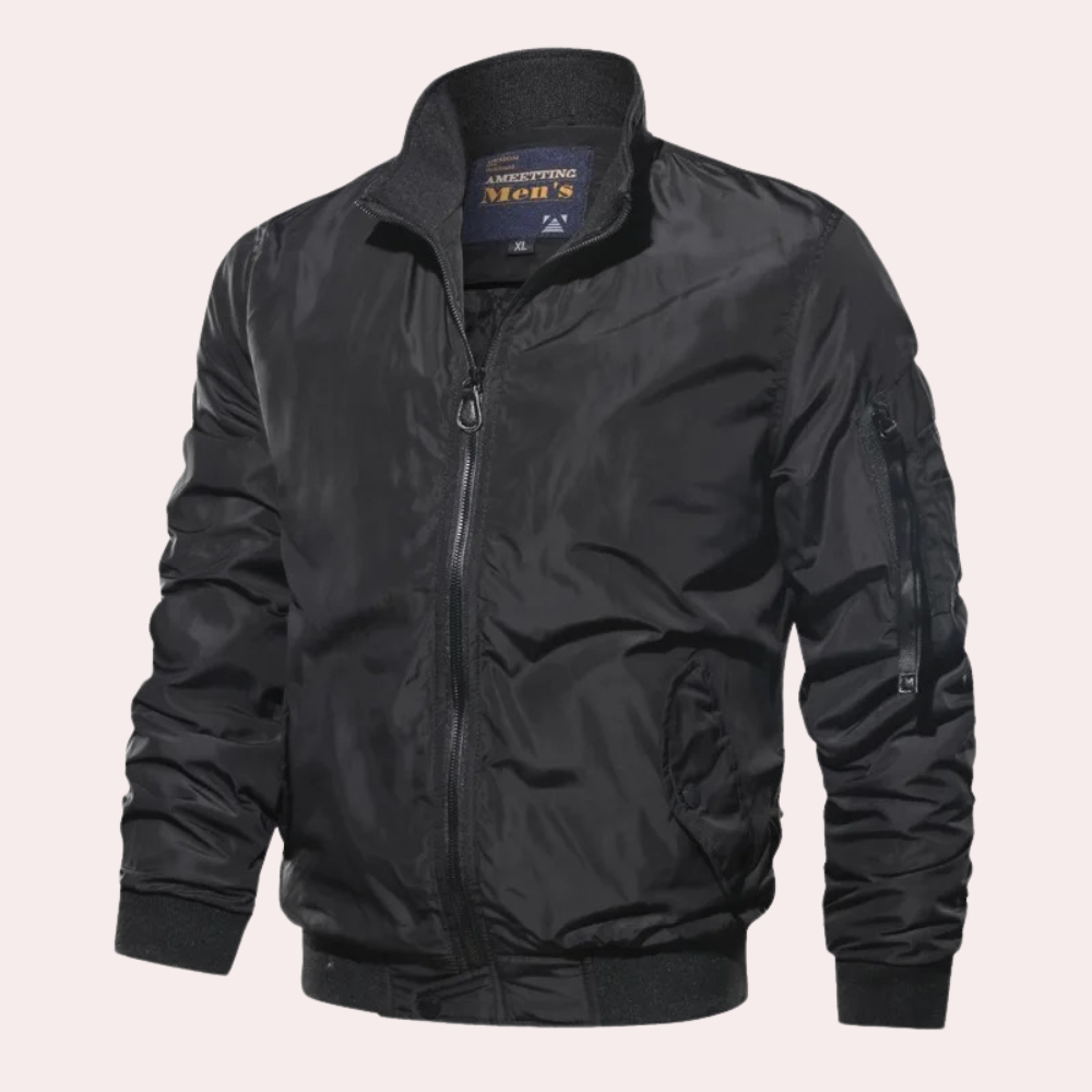 Anthony | Klassische Bomberjacke mit Reißverschluss für Herren