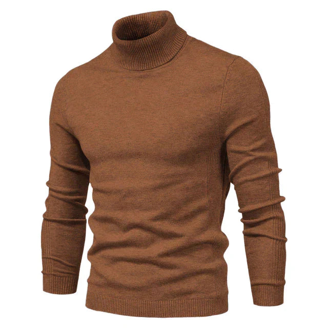 Andrew | Warmer gestrickter Rollkragenpullover für Herren