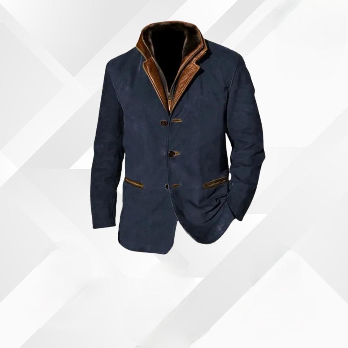 Kyle | Klassische warme Jacke mit Knopfleiste für Herren
