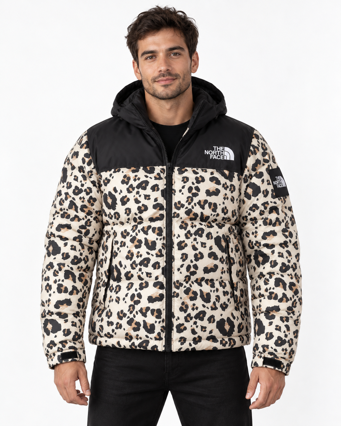 The NF Leopard Print Puffer Jacket (Limited stock available)