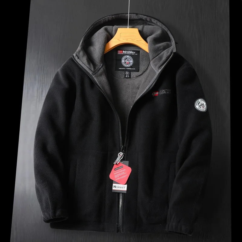 Harold | Outdoor-Fleecejacke für Herren mit Kapuze