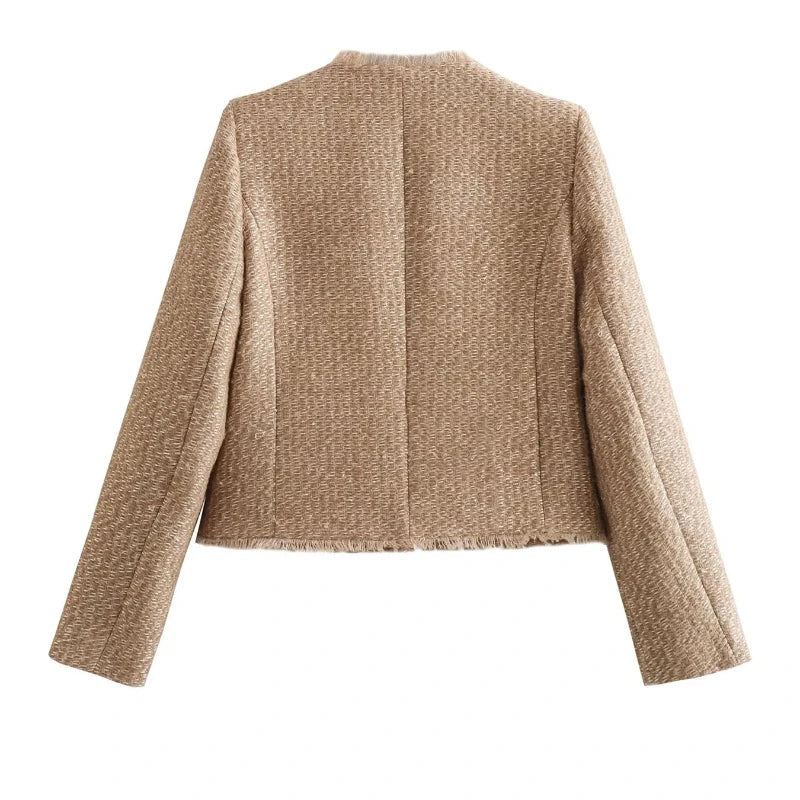 Emily | Tweed-Knopfjacke für Damen