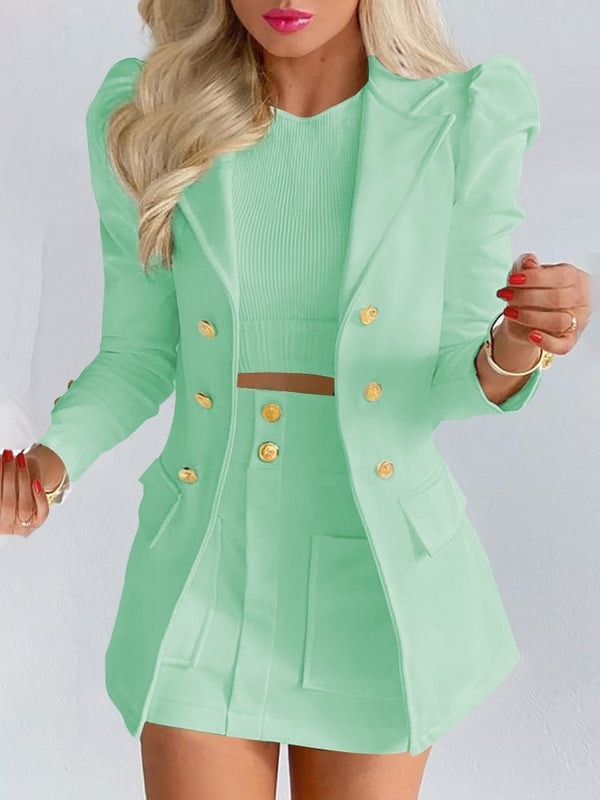 Bella | Zweiteiler Blazer und Rock für Damen