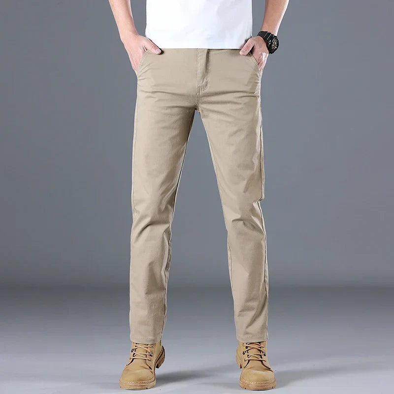 Gabriel | Legere Herrenhose mit geradem Bein