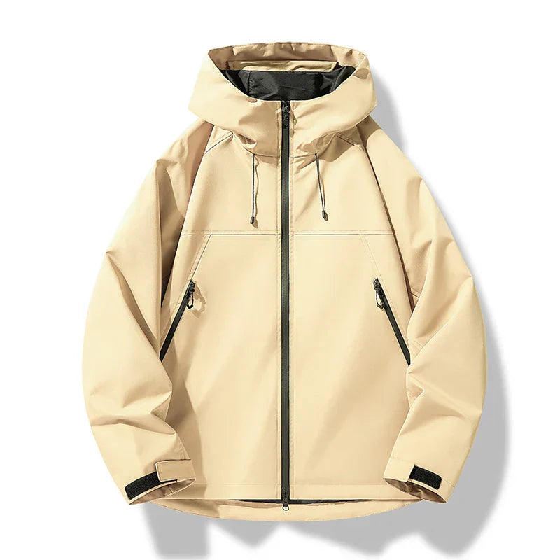 Jace | Wasserfeste, winddichte Shell-Jacke mit Kapuze für Herren