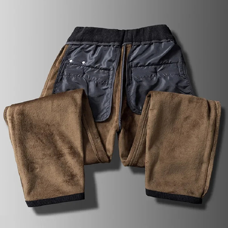 Gabriel | Herren Winter Fleecegefütterte Warme Hose