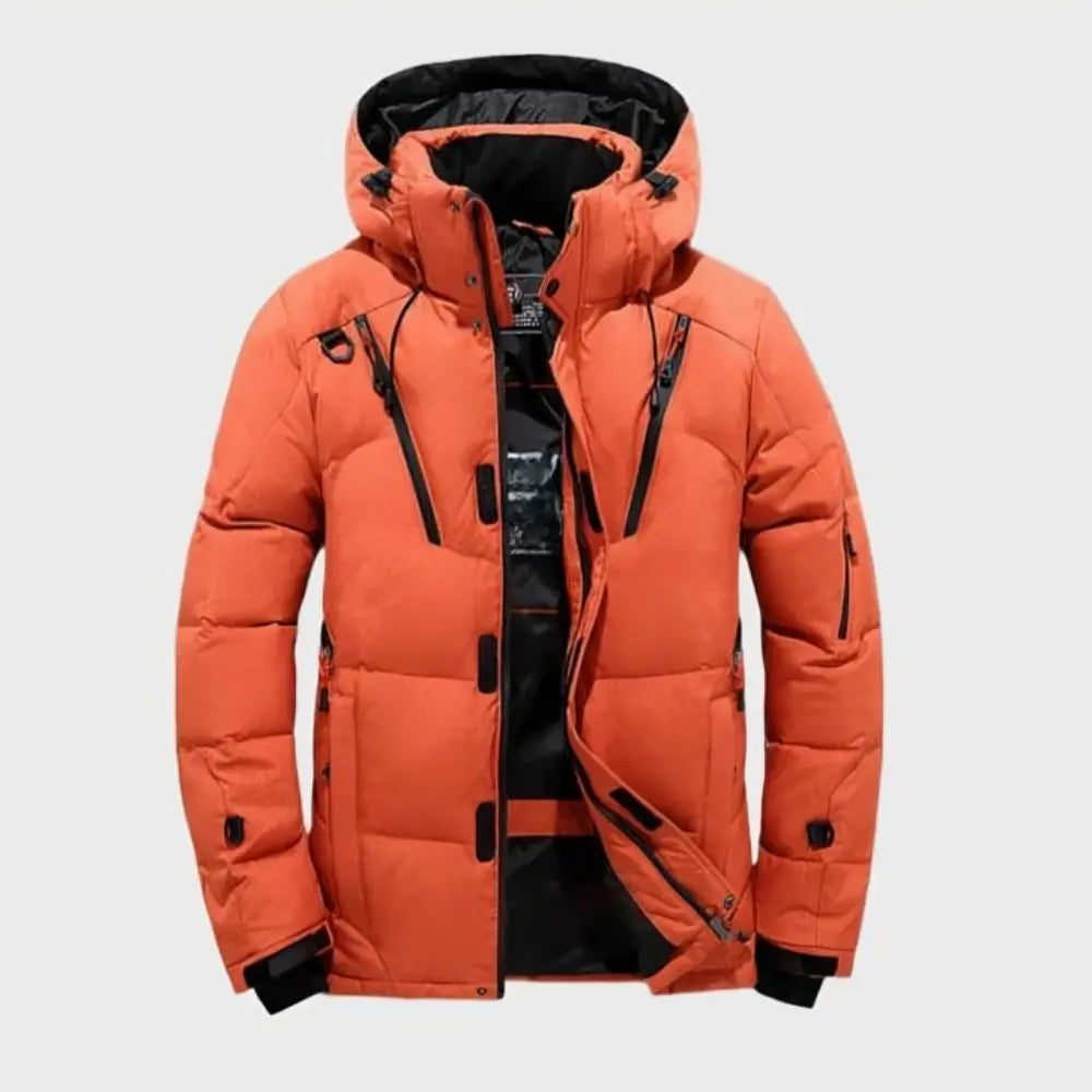 Adrian | Men’s Insulated Lightweight Waterproof Rain Jacket Elvorah