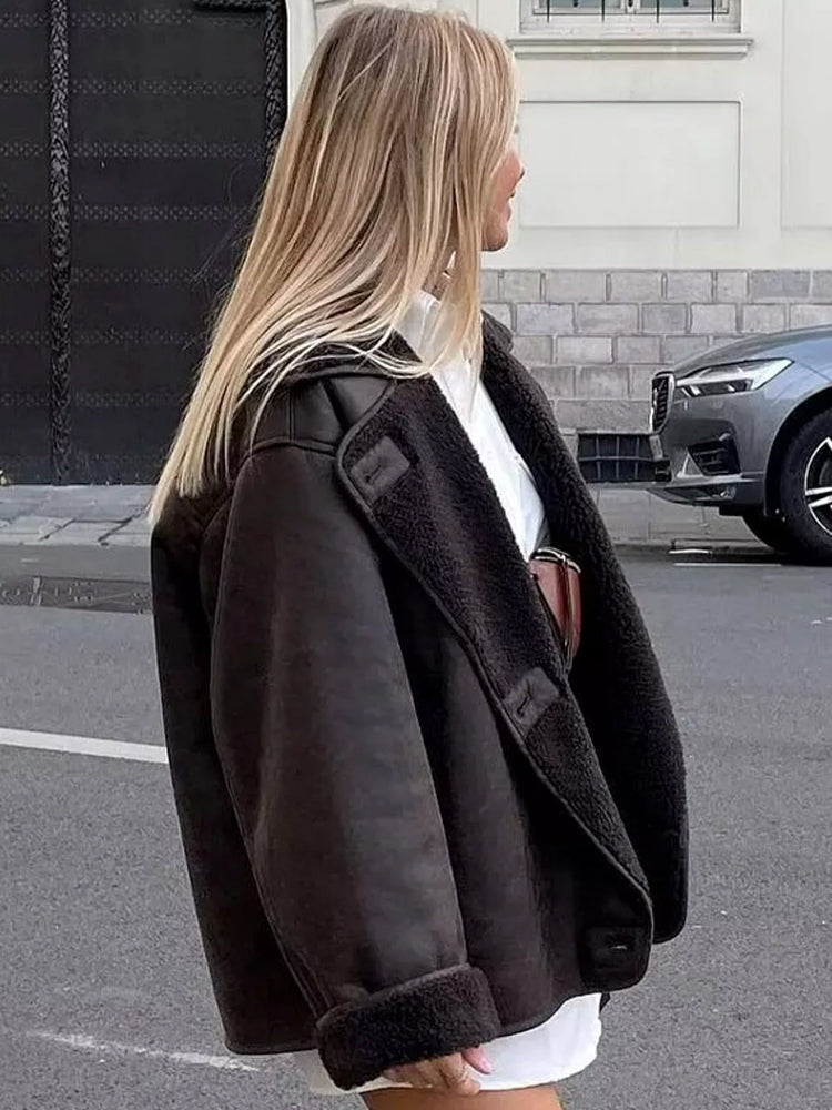 Michelle | Stylische zweireihige Damenjacke