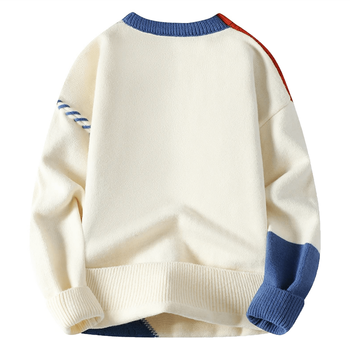 Jasper | Men Patchwork Knit Casual Winter Sweater Elvorah