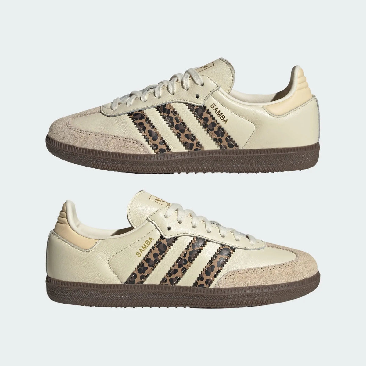 Samba OG GS Leopard Cream White - JQ5874