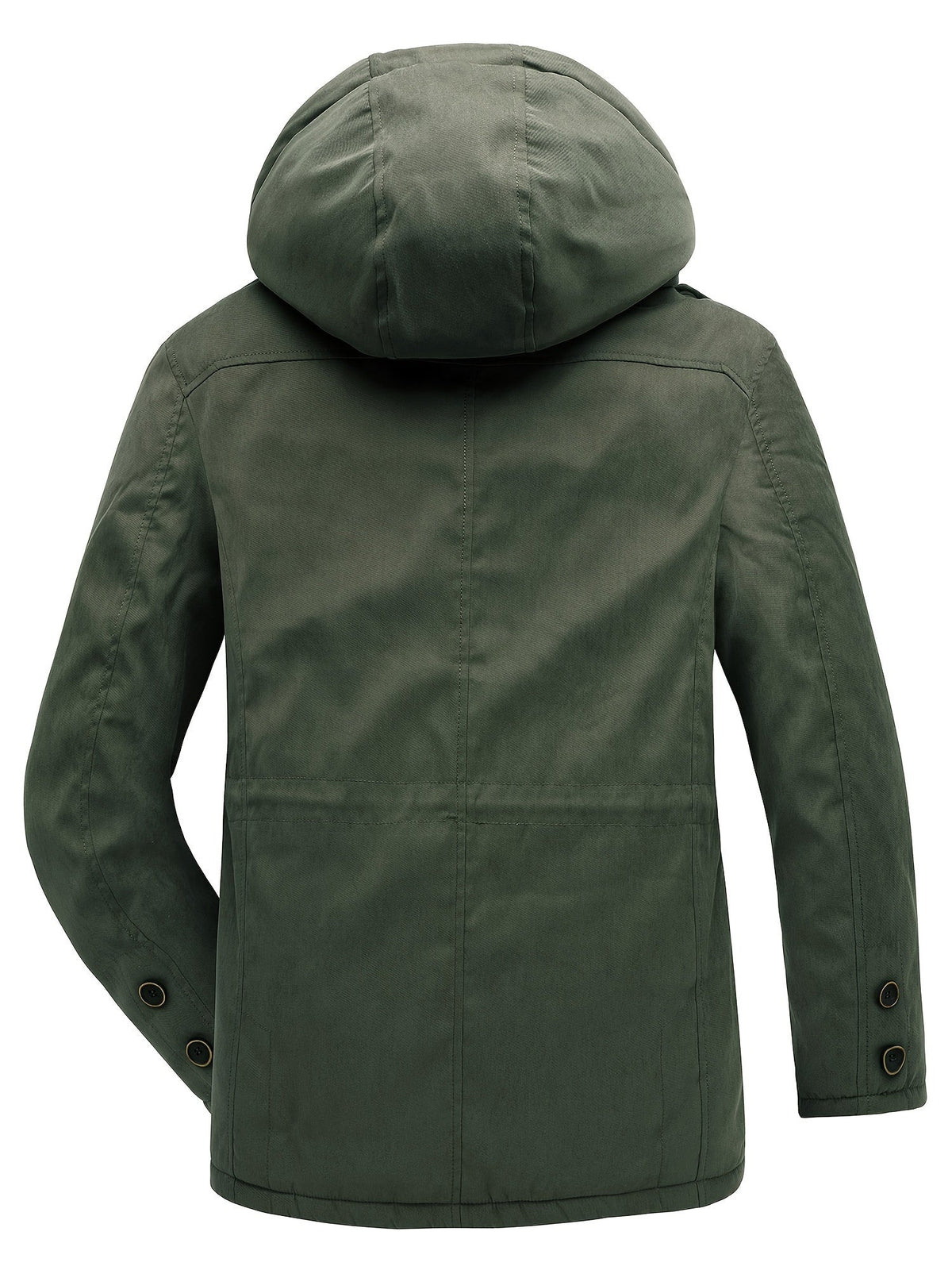 Alexander | Men’s Warm Thick Hooded Utility Jacket Elvorah