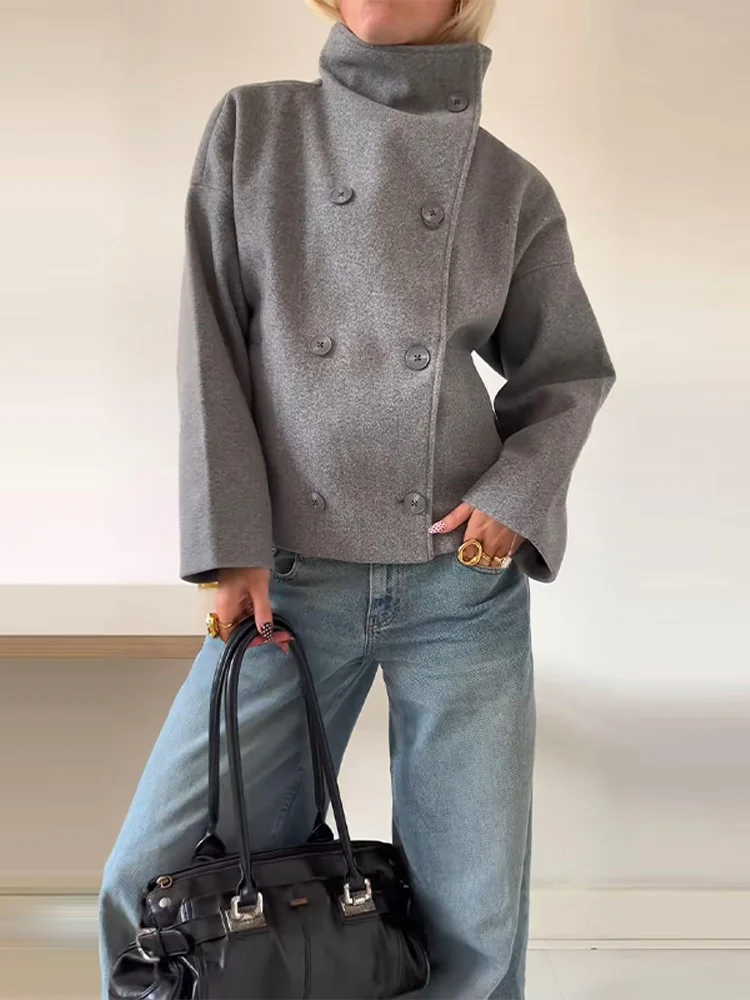 Jessica | Oversized-Winterjacke mit Knopfleiste für Damen