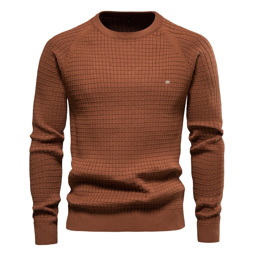 Danny | Klassischer gestrickter Freizeitpullover für Herren
