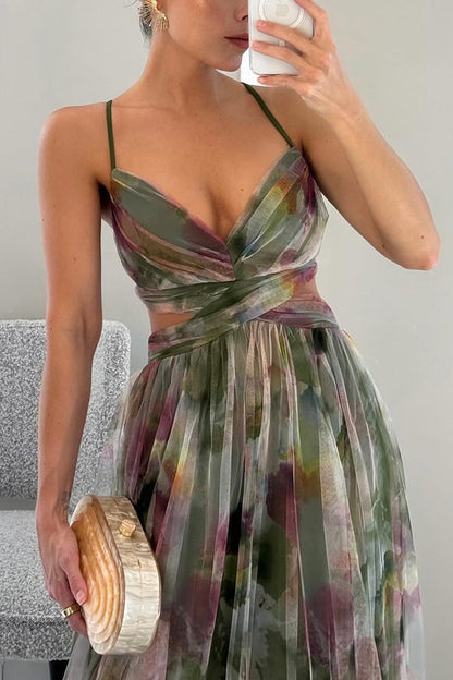 Margaret | Women’s Elegant Floral Maxi Dress