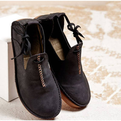 LM | Casual vintage loafers with laces