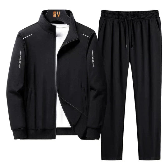Oliver | Herren Freizeit-Trainingsanzug mit Reißverschlussjacke