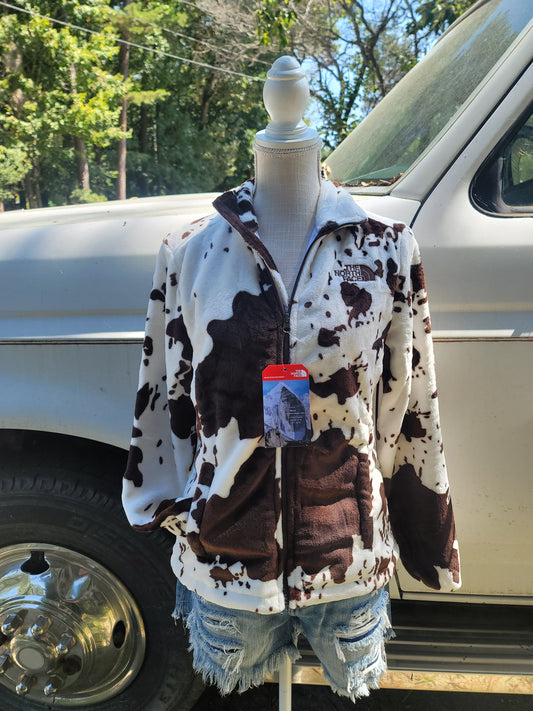 Jacke mit Kuhfleckenmuster (VORBESTELLUNG)