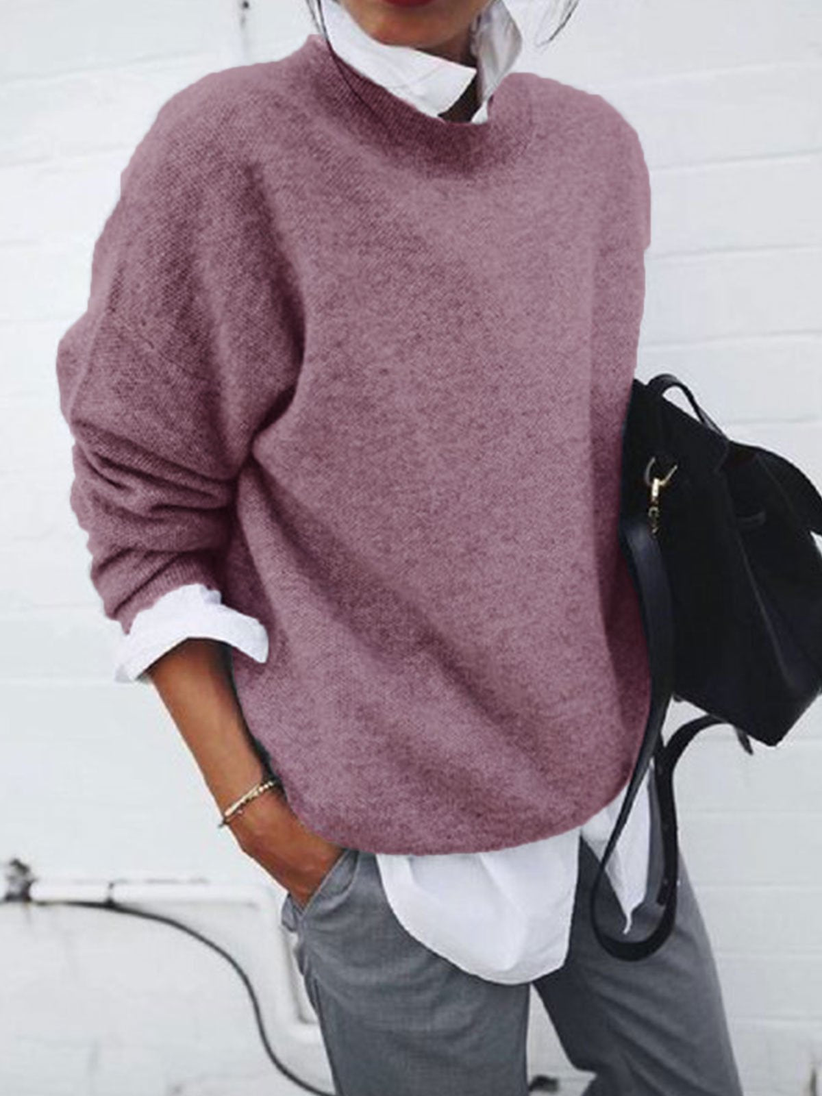 LM | Casual and Effortless Winter Sweater