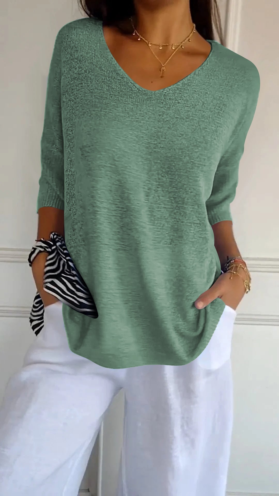 Alice | Women’s Longline Loose Fit Tunic Top