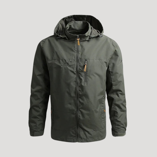 Michael | Kapuzen-Outdoor-Zip-Jacke für Herren – Frühling