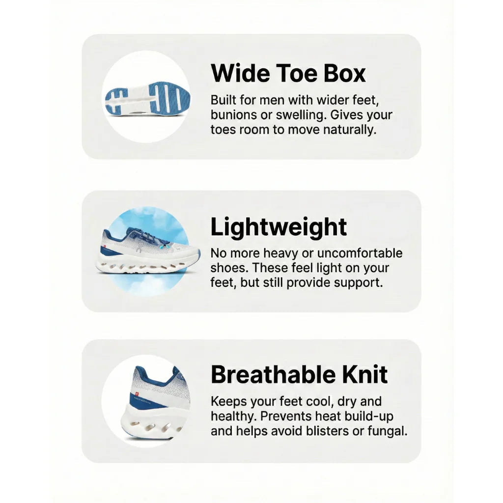 Running CloudBalance Navy Blue sneaker - detail view