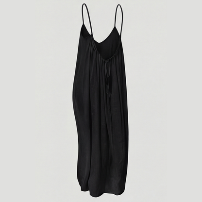 Soleia – Elegant Flowy Open-Back Summer Maxi Dress