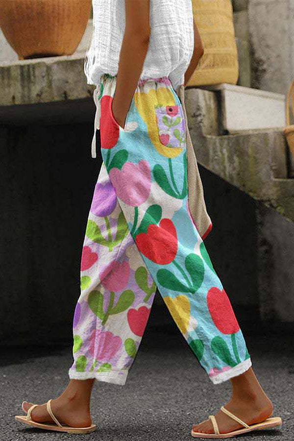 LM | Fitted and airy pants