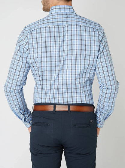 Jeffrey | Men's Checkered Button-Down Shirt