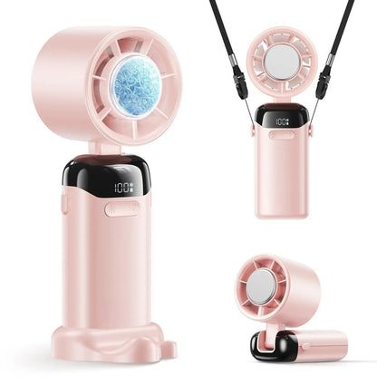 4-in-1 portable turbo fan in pink