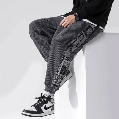 Anthony | Men’s Casual Jogger Pants with Side Panels