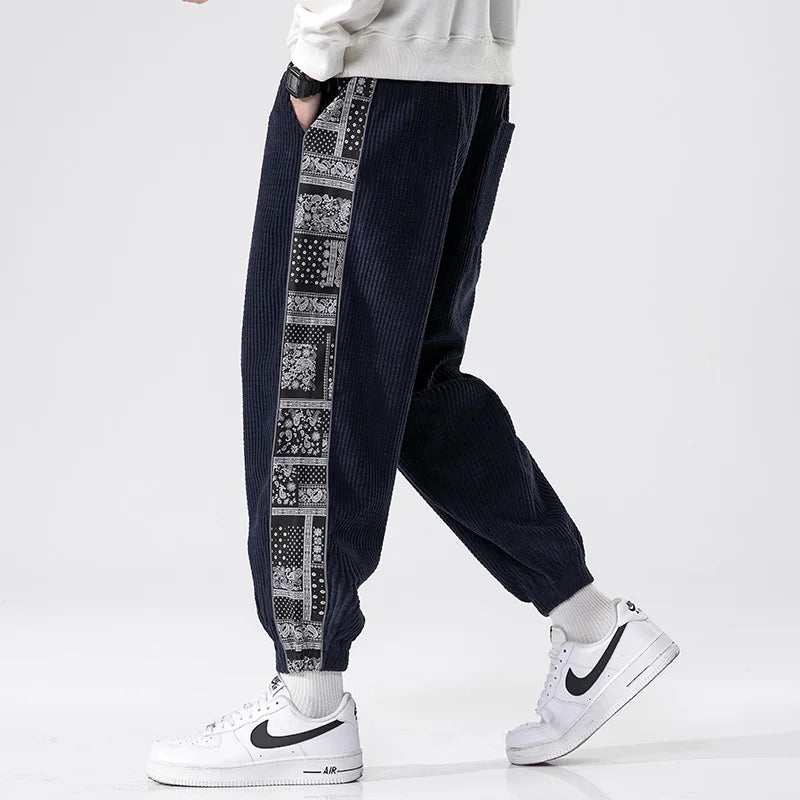 Anthony | Men’s Casual Jogger Pants with Side Panels