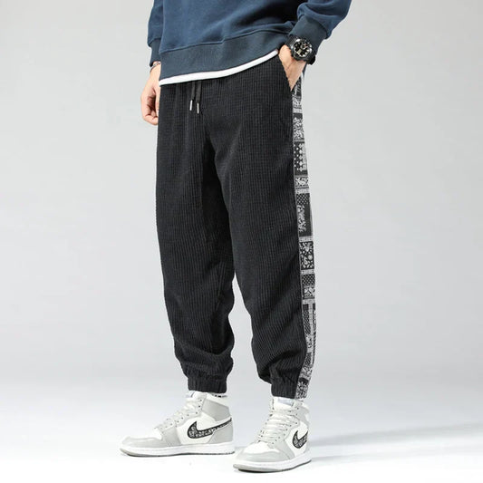 Anthony | Herren Casual Jogginghose mit Seitenstreifen