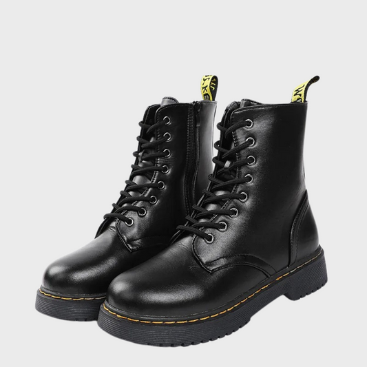 Ethan | Herren Combat Stiefel aus Leder zum Schnüren