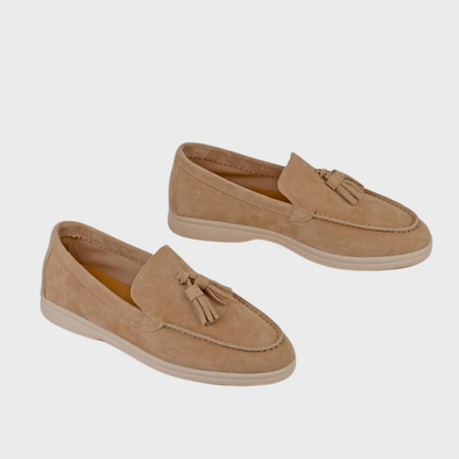Kyle | Herren Slipper aus klassischem Wildleder mit Quasten