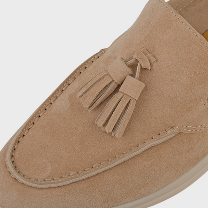 Kyle | Herren Slipper aus klassischem Wildleder mit Quasten