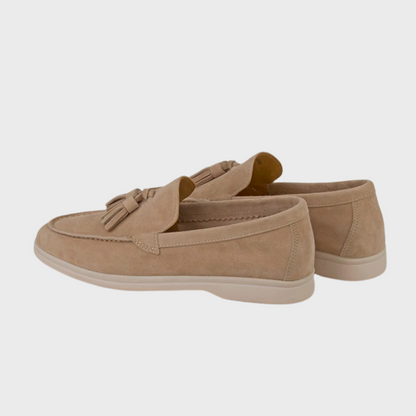 Kyle | Herren Slipper aus klassischem Wildleder mit Quasten