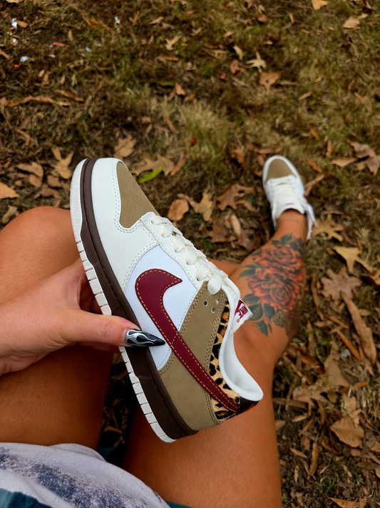 Leopard Low Sneakers — Limited Drop (Selling Fast)